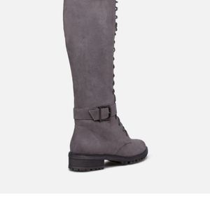 Piper Thigh High Combat Boots